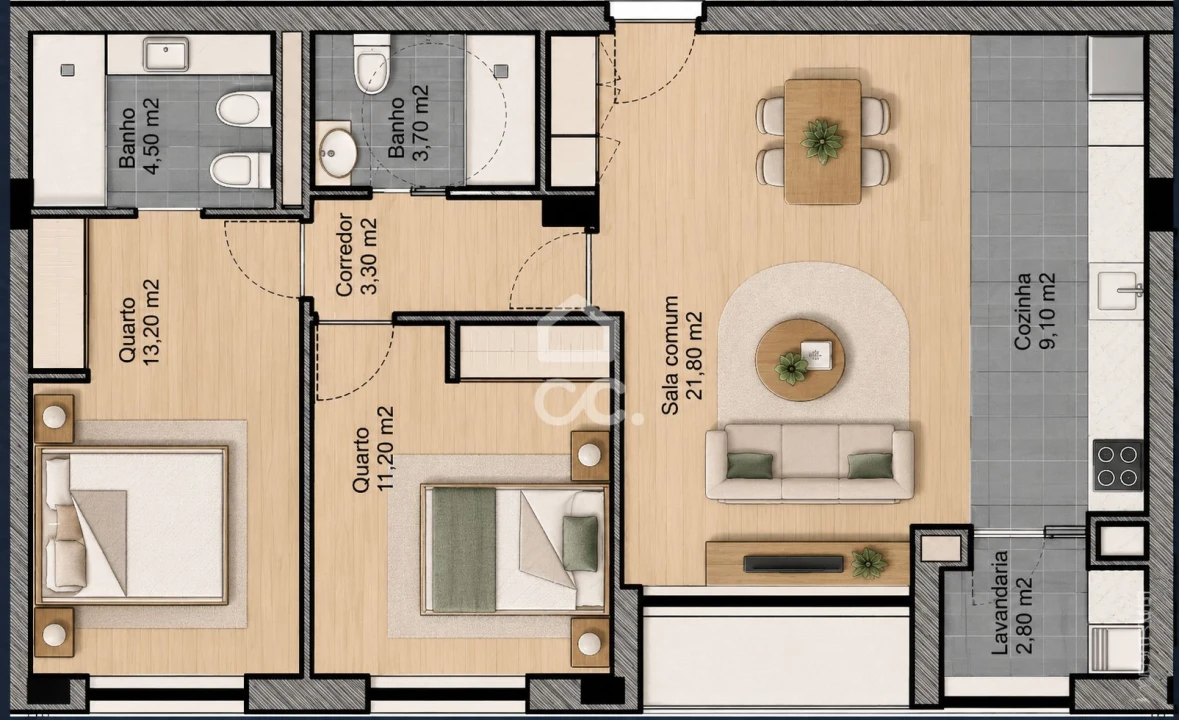Apartamento T2 para Venda em Ermesinde Foto 10