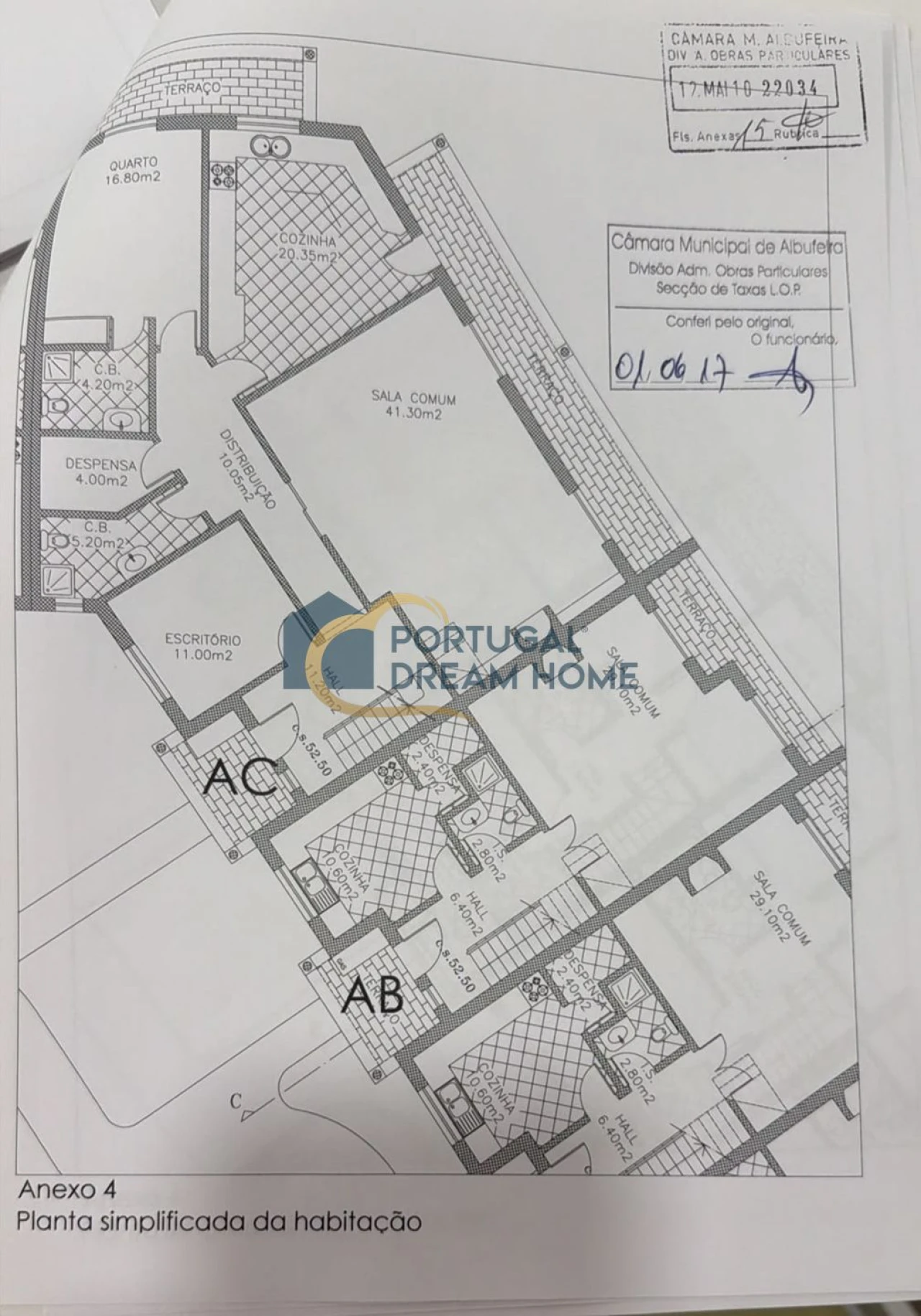 Moradia T4 para Venda em Albufeira e Olhos de Água Planta 2