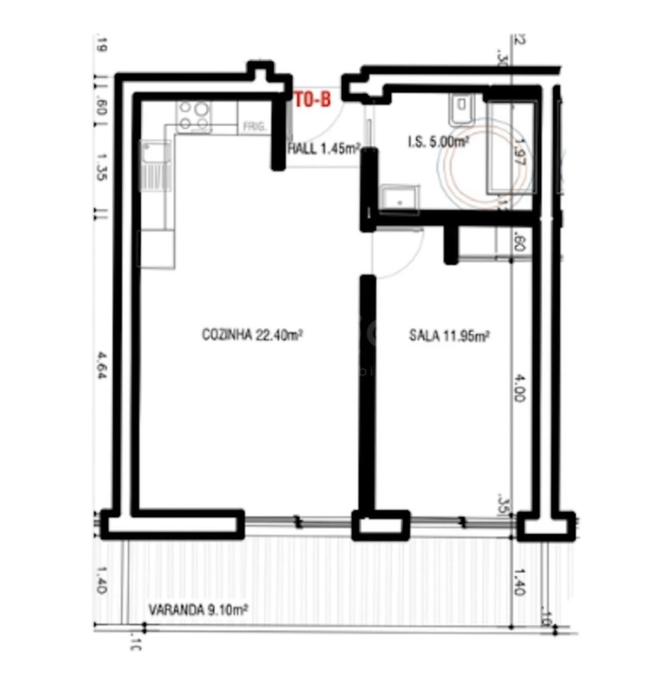 Apartamento T1 para Venda em Altura Foto 2