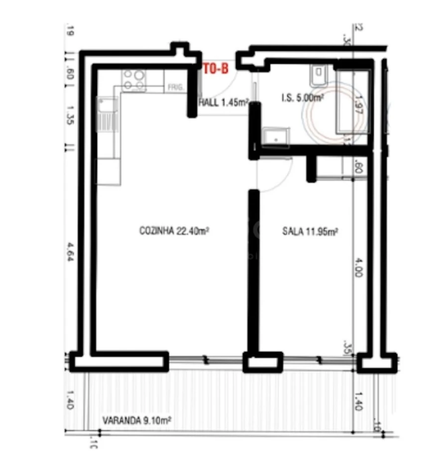 Apartamento T1 para Venda em Altura Foto 2