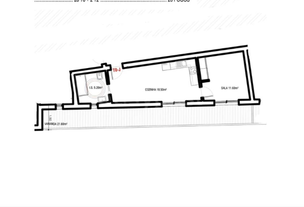 Apartamento T1 para Venda em Altura Foto 2