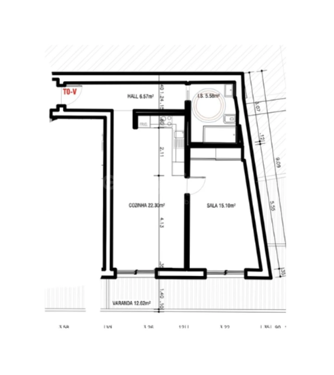Apartamento T1 para Venda em Altura Foto 2