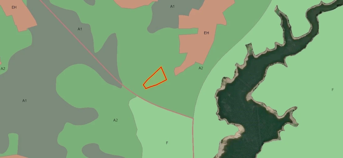 Terreno Agricola ou Rústico para Venda em Casais e Alviobeira Planta 1