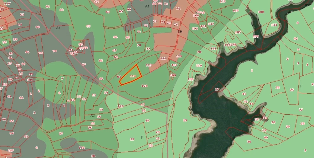 Terreno Agricola ou Rústico para Venda em Casais e Alviobeira Planta 2