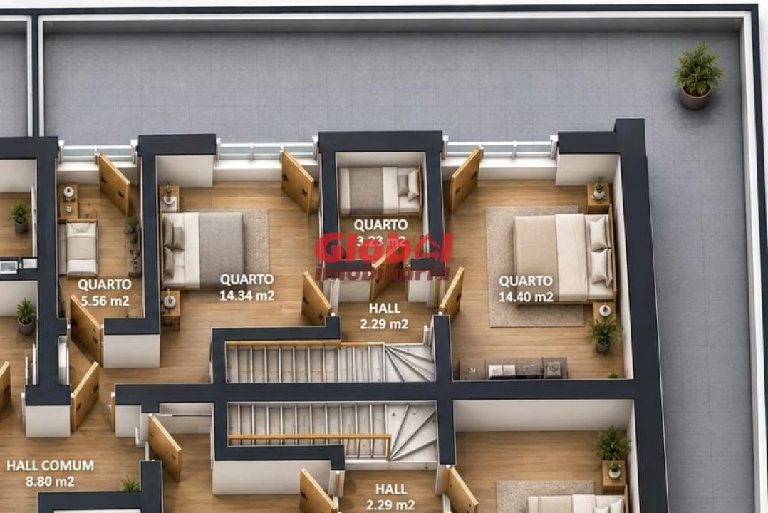 Apartamento T2 para Venda em Rio de Loba Foto 4