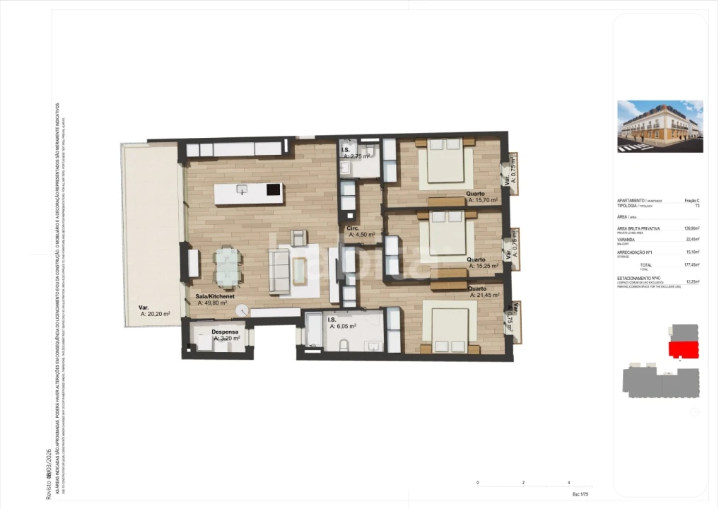 Apartamento T3 para Venda em Montijo e Afonsoeiro Foto 18