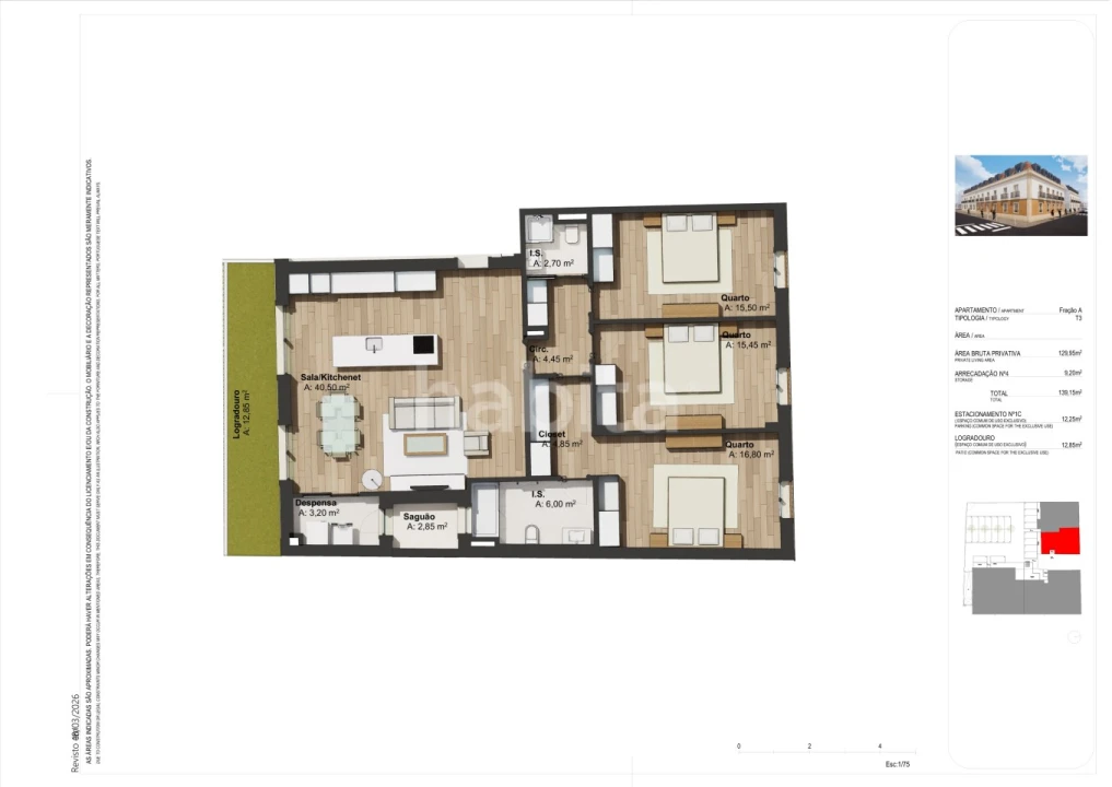 Apartamento T3 para Venda em Montijo e Afonsoeiro Foto 18