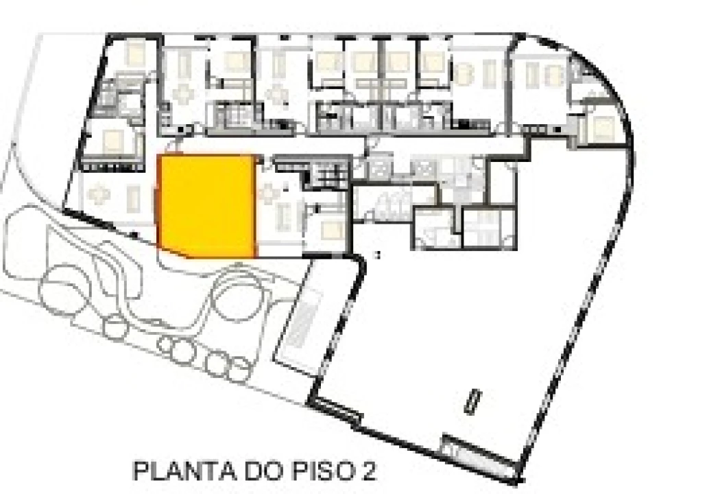 Apartamento T1 para Venda em Matosinhos e Leça da Palmeira Planta 2