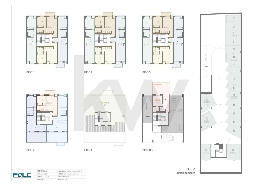 Apartamento T1 para Venda em Avenidas Novas Foto 33