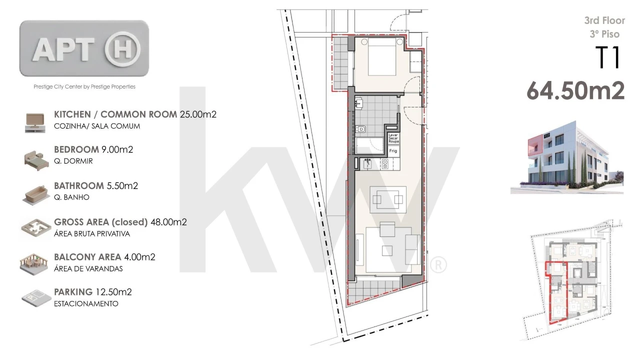 Apartamento T1 para Venda em Machico Foto 4