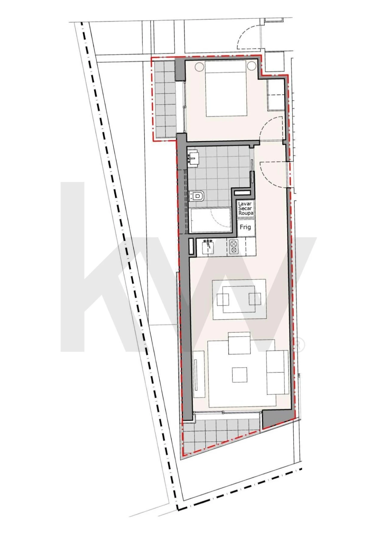 Apartamento T1 para Venda em Machico Foto 8