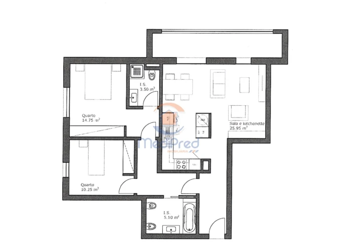 Apartamento T2 para Venda em Pontinha e Famões Foto 28