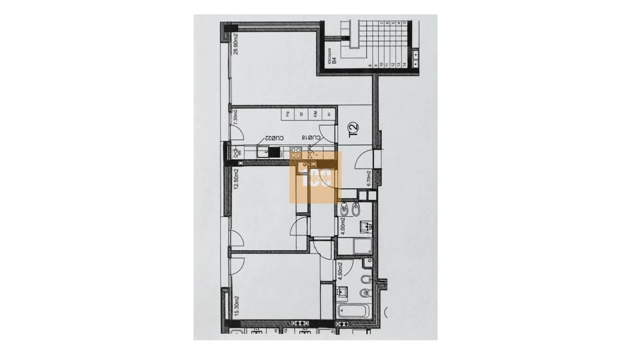 Apartamento T2 para Venda em Lordelo do Ouro e Massarelos Foto 16