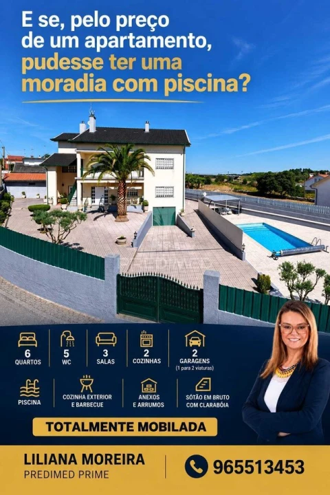 Moradia T6 para Venda em Vilar Formoso