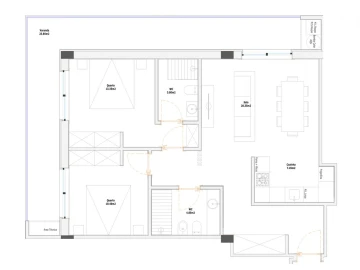 Apartamento T2 para Venda em Real, Dume e Semelhe