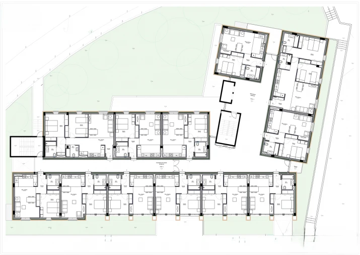Apartamento T1 para Venda em Azurem Planta 5