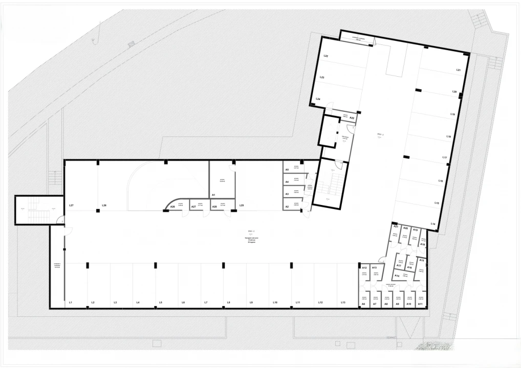 Apartamento T1 para Venda em Azurem Planta 2