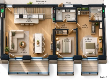 Apartamento T3 para Venda em Campanhã
