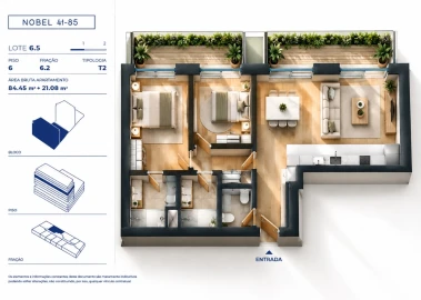 Apartamento T2 para Venda em Campanhã
