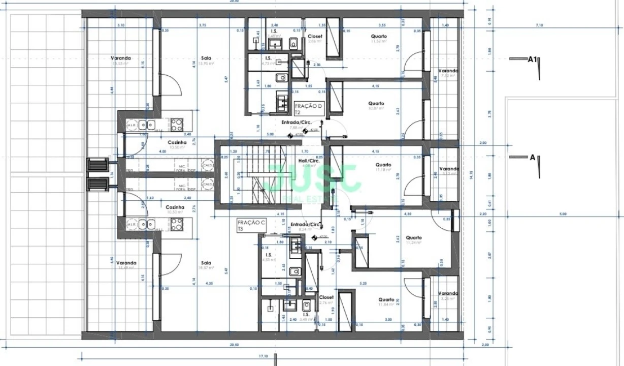 Apartamento T2 para Venda em Fernao Ferro Planta 3