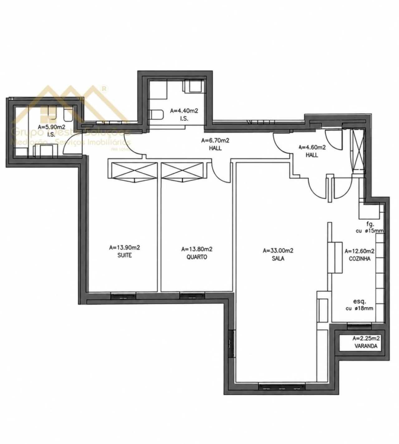 Apartamento T2 para Venda em Milharado Foto 33