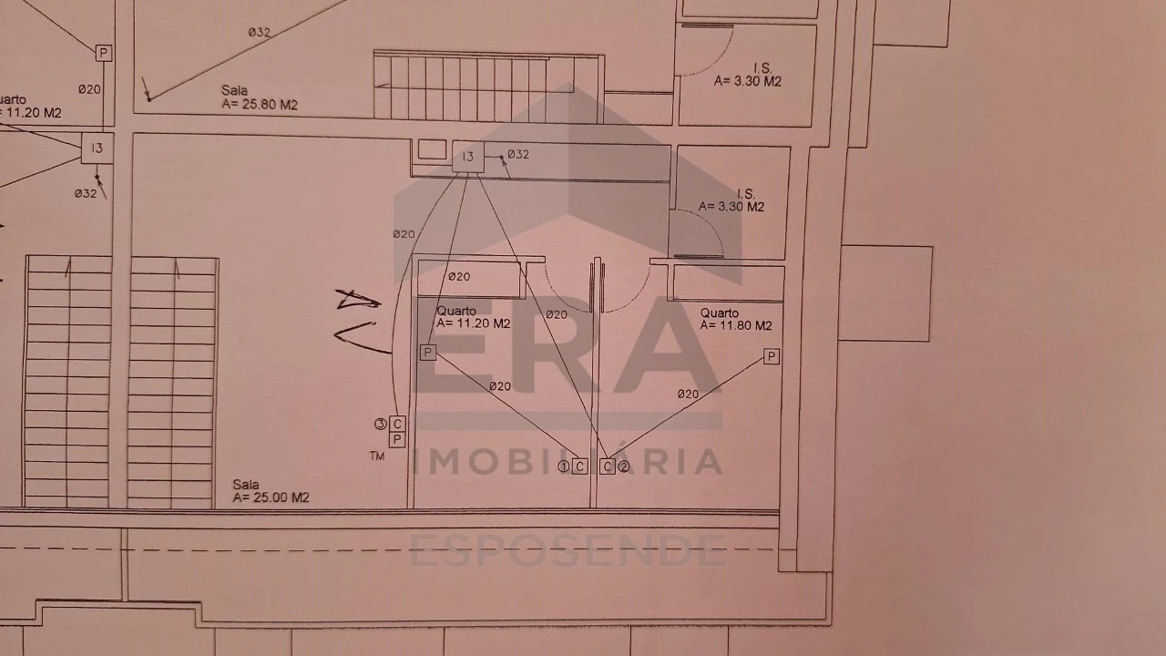 Apartamento T4 para Venda em Esposende, Marinhas e Gandra Planta 2