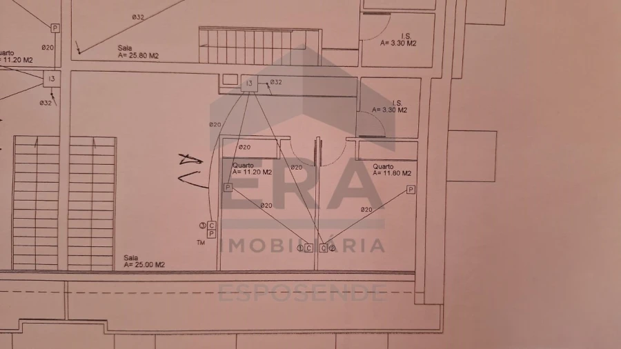 Apartamento T4 para Venda em Esposende, Marinhas e Gandra Planta 2