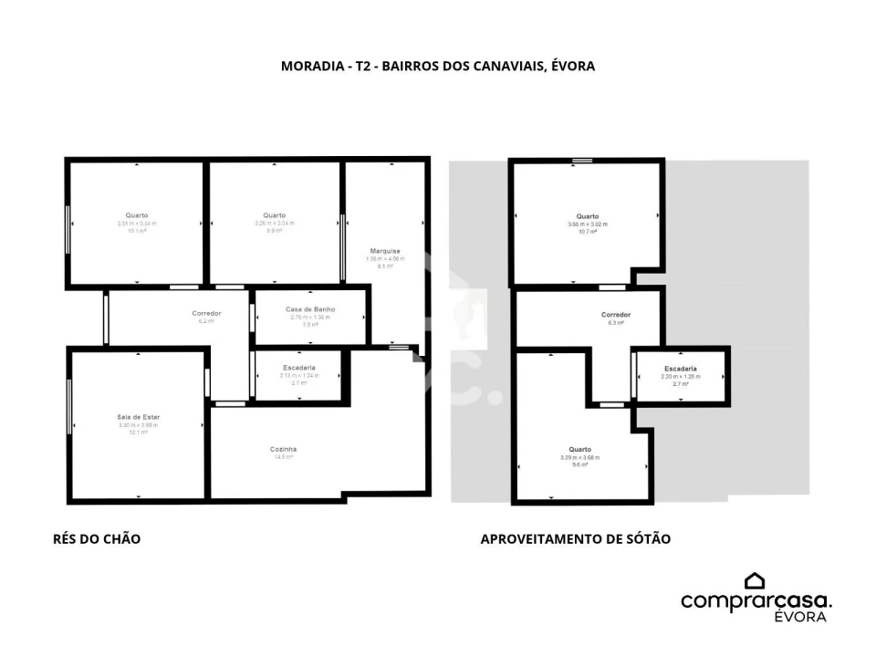 Moradia T2 para Venda em Canaviais Foto 15