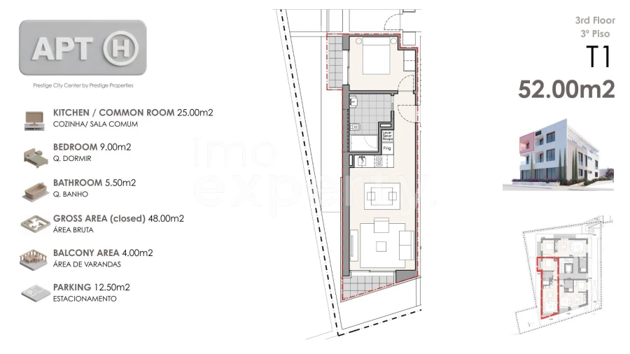 Apartamento T1 para Venda em Machico Foto 13