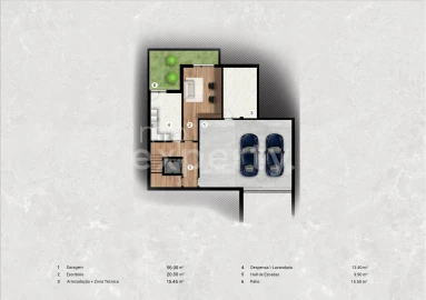 Moradia T3 para Venda em São Martinho
