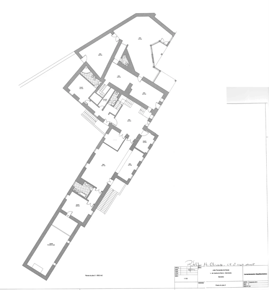 Quinta T8 para Venda em Manhente Planta 1