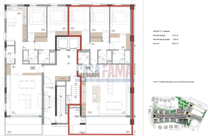 Apartamento T3 para Venda em Nogueira, Fraião e Lamaçães