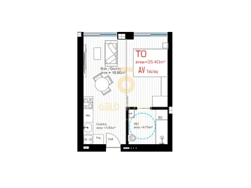 Apartamento T0 para Venda em Cristelos, Boim e Ordem