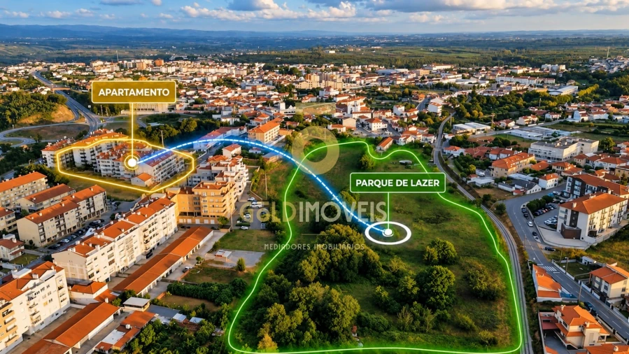 Apartamento T3 para Venda em Albergaria-A-Velha e Valmaior Planta 1