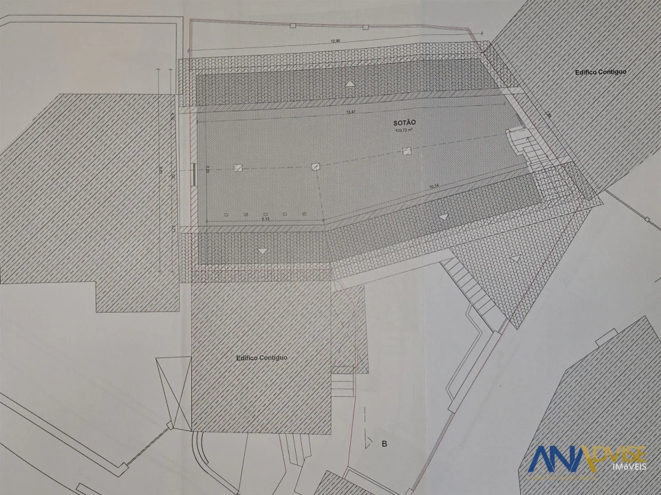 Moradia T3 para Venda em Fragosela Planta 3