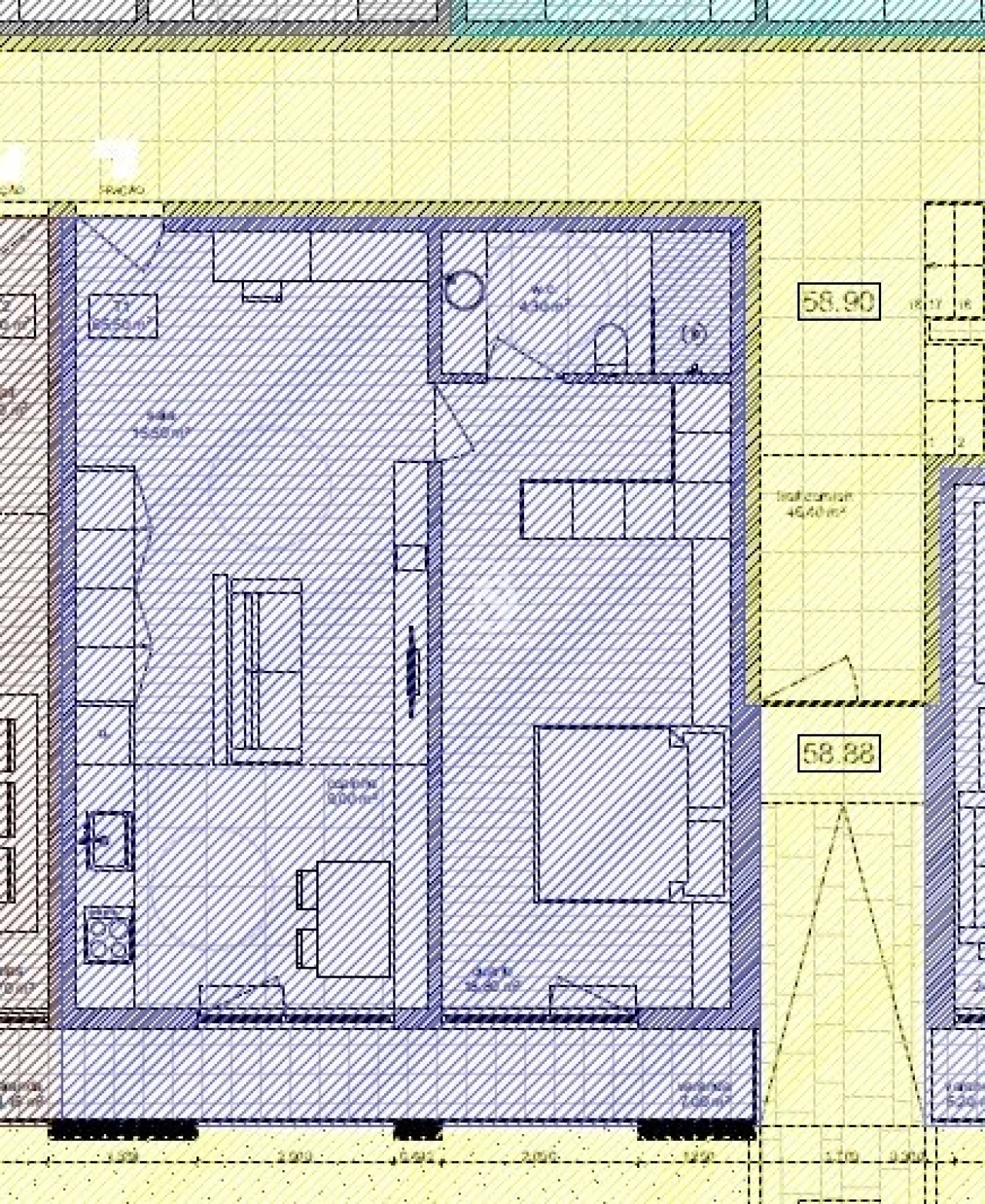 Apartamento T1 para Venda em Galegos (Santa Maria) Foto 9