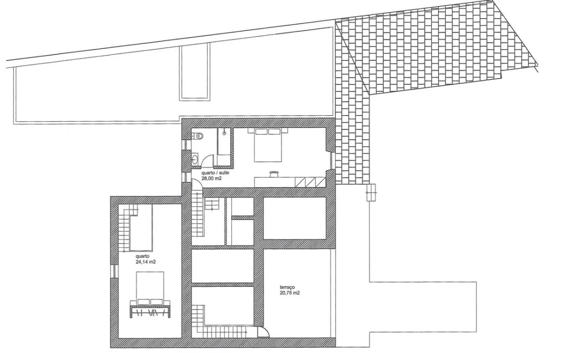 Moradia T5 para Venda em Boliqueime Planta 2