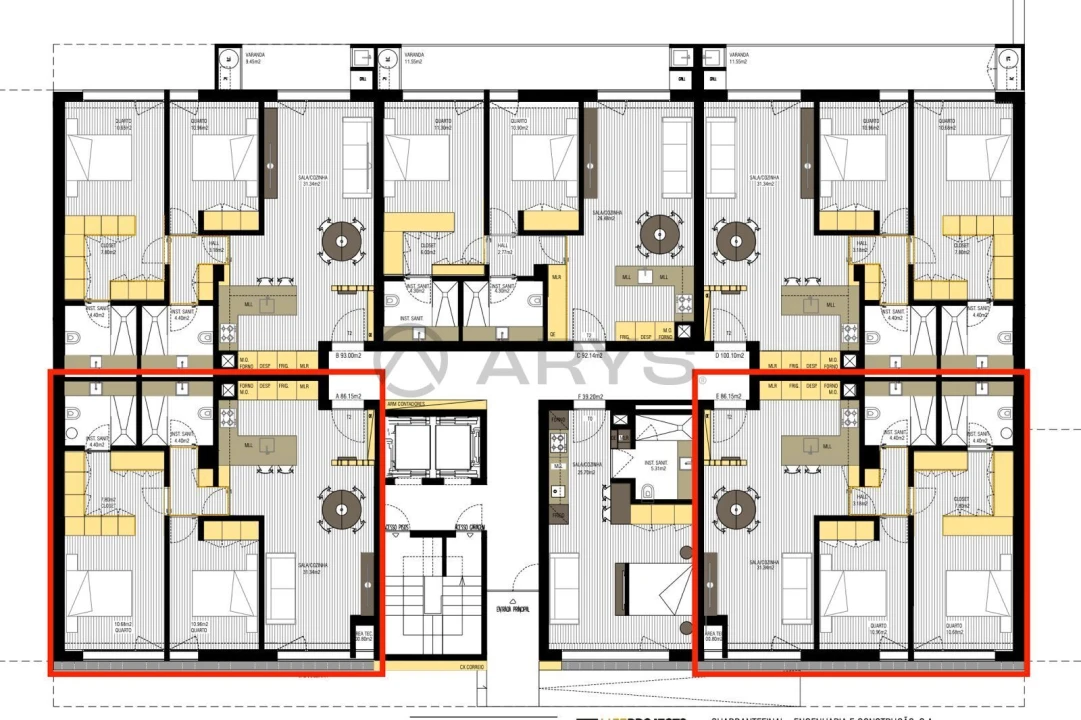 Apartamento T2 para Venda em Nogueiró e Tenões Foto 15