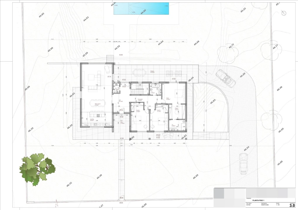 Moradia T3 para Venda em Quinta do Anjo Planta 2