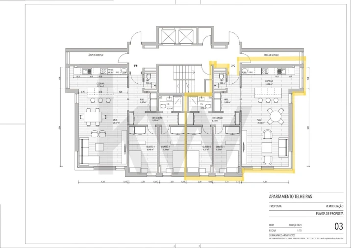 Apartamento T2 para Arrendamento em Lumiar Foto 34
