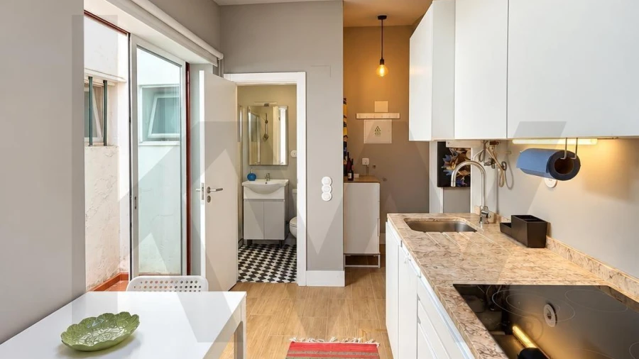 Apartamento T1 para Venda em Santa Maria Maior