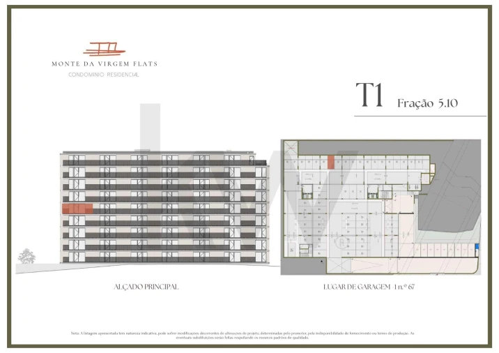 Apartamento T1 para Venda em Vilar de Andorinho Planta 2