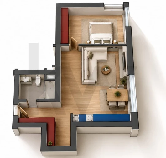Apartamento T1 para Venda em Esmeriz e Cabeçudos Foto 13