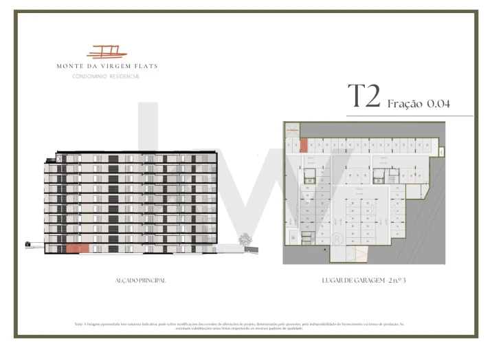 Apartamento T2 para Venda em Vilar de Andorinho Planta 2