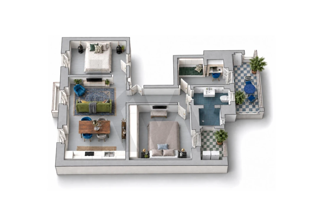 Apartamento T2 para Venda em Arroios Foto 35
