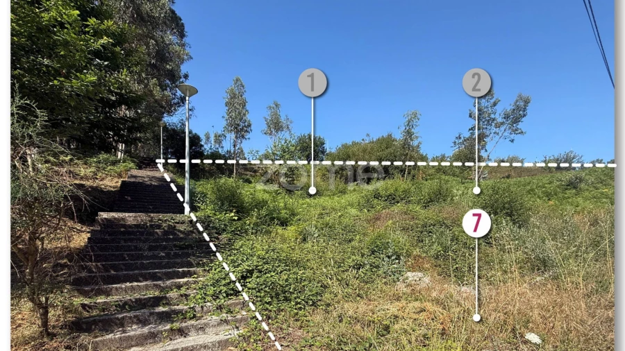 Terreno para Venda em Caldas de São Jorge e Pigeiros