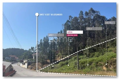 Terreno para Venda em Caldas de São Jorge e Pigeiros
