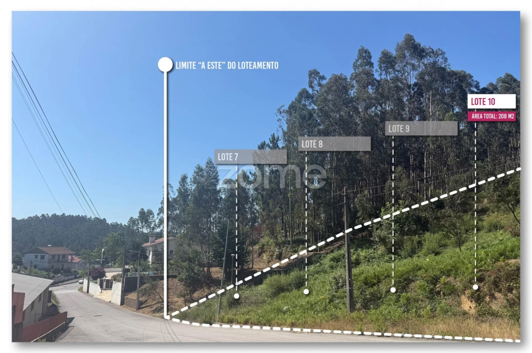 Terreno para Venda em Caldas de São Jorge e Pigeiros Foto 3