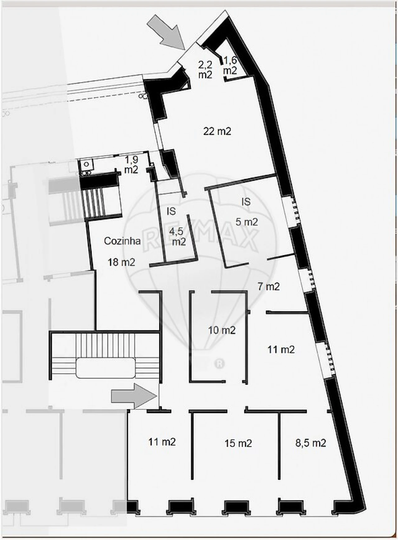 Apartamento T3 para Venda em Santa Maria Maior Foto 35