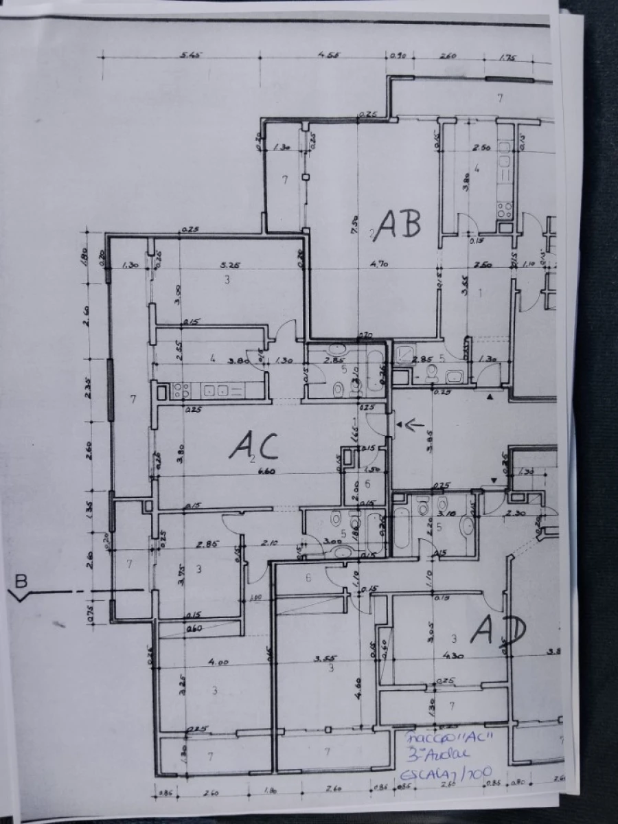 Apartamento T3 para Venda em Portimão Planta 1